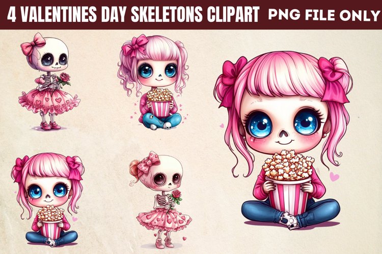 Skeletons Clipart Image 24