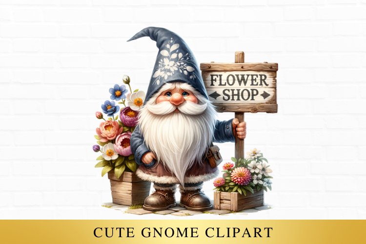 Gnome Clipart Image 6