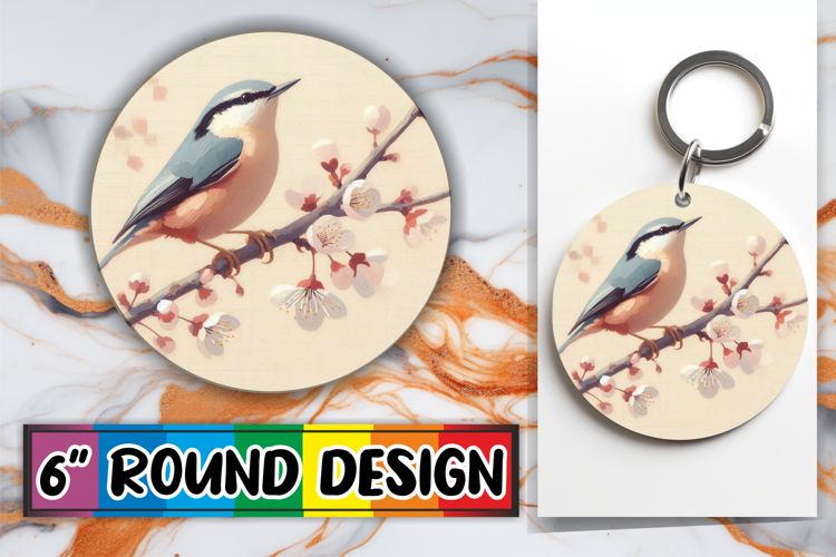 Enchanted Round Ornaments Magic PNG, Birds