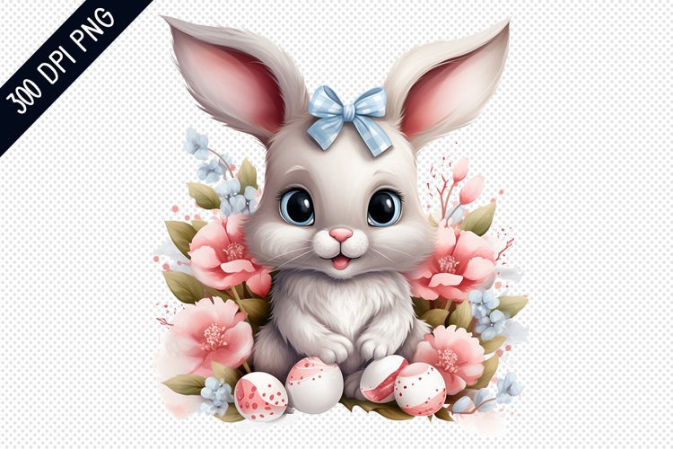 Easter Bunny Sublimation - Bunny Sublimation Design