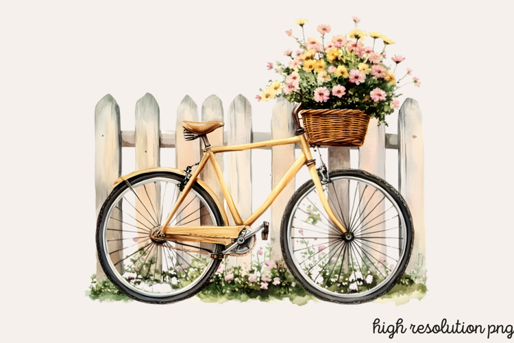 Watercolor Flowers Svg Image 13