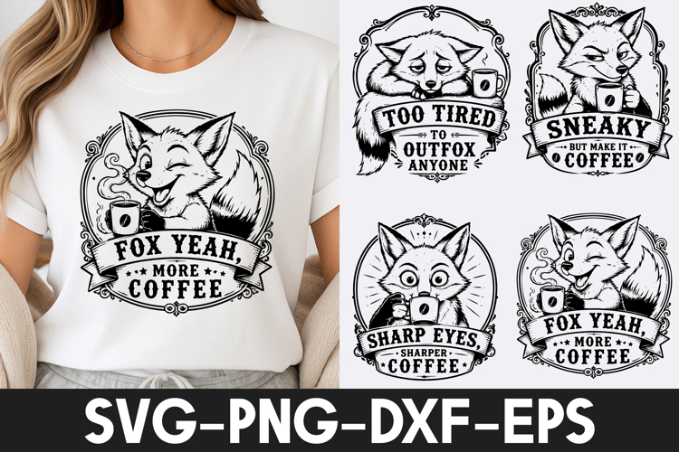 Funny Fox SVG | Cute Fox Quotes PNG DXF EPS SVG