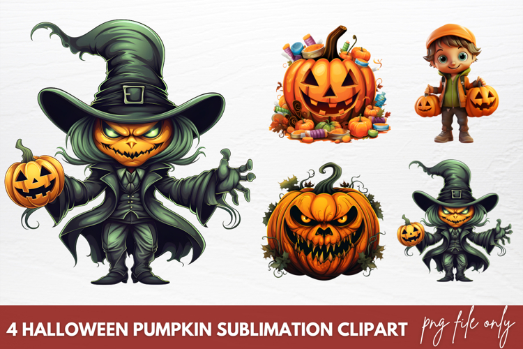 Pumpkin Halloween Clipart Image 11