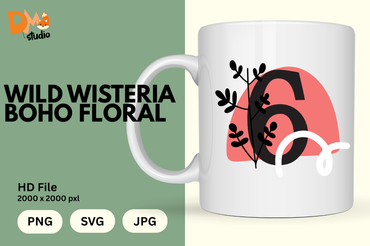 Floral Letter Svg Image 17
