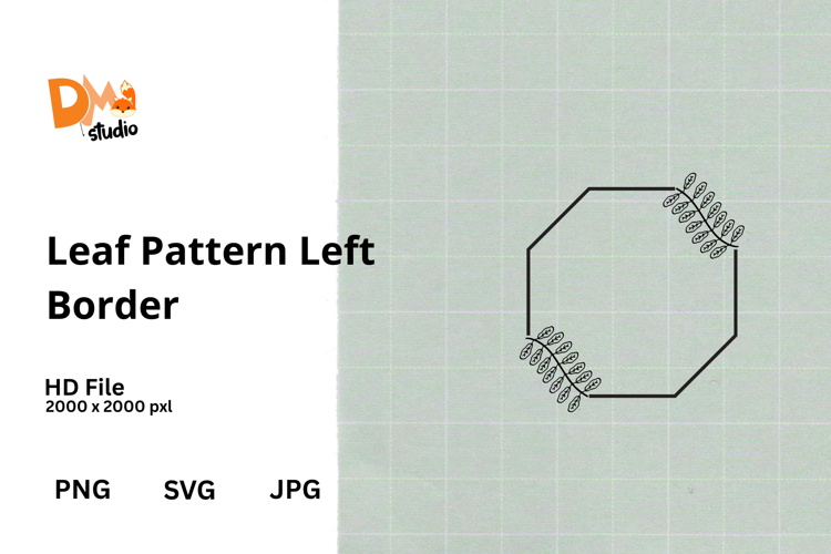 Leaf Outline Clipart Image 23