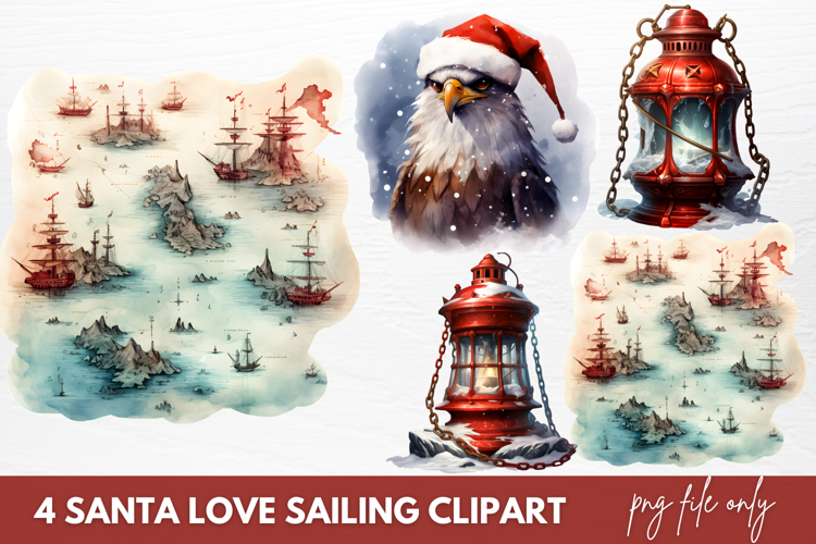 Santa Christmas Clipart Image 21