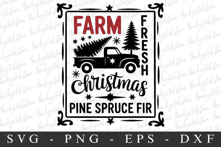 Merry Christmas Tree Svg Image 6