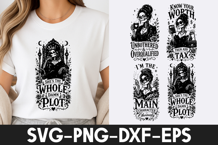 Whole Damn Plot Main Character SVG PNG