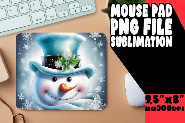 Snowman Sublimation Image 9