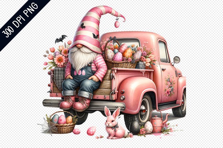 Easter Gnome Clipart Image 4