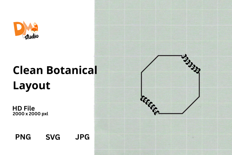 Decorative Line Border Clipart Image 11