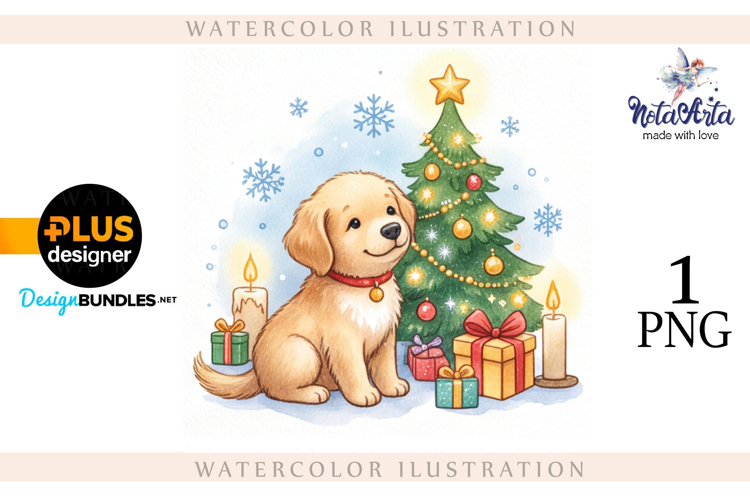 Christmas labrador dogs in a truck, Christmas labrador