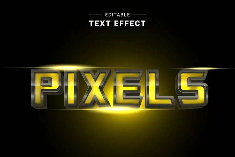Editable Text Effect for Illustrator. Vector Graphic styles