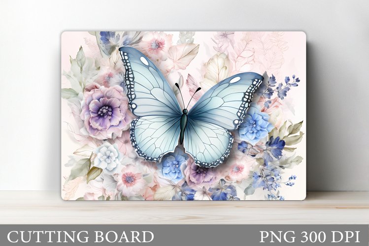 Butterfly Cutting Board. Flower Cutting Board Sublimation