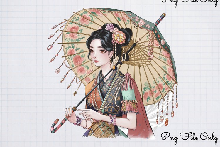 South East Asian Girls Clipart PNG
