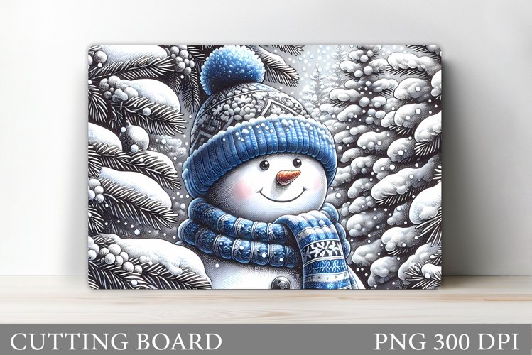 Cute Snowman Clipart Image 2