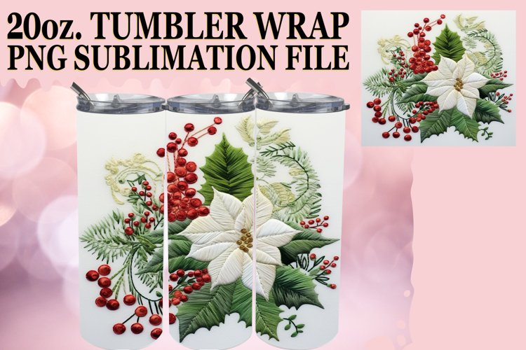 Christmas Tumbler Wrap Image 2