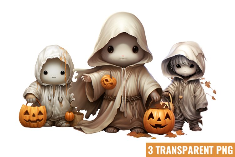 Ghosts Clipart Image 14