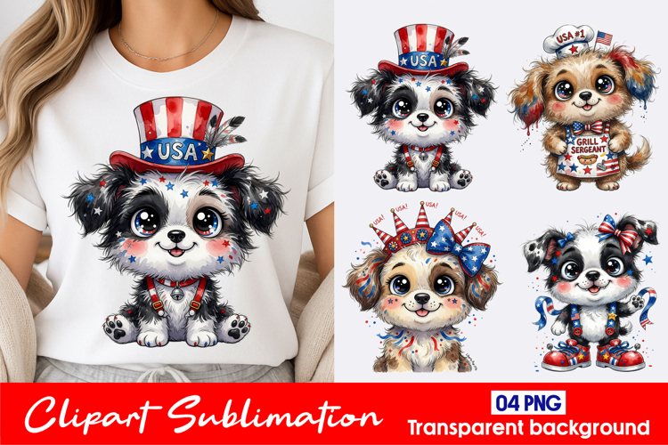 Patriot Panda Clipart PNG