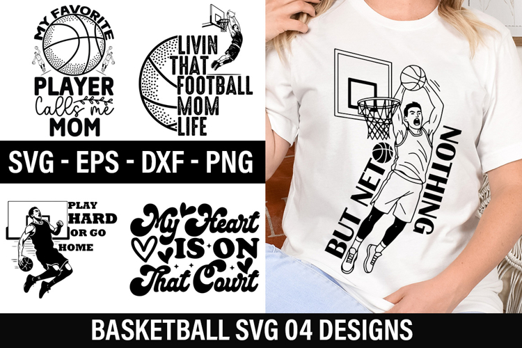 Heart Basketball Svg Image 11