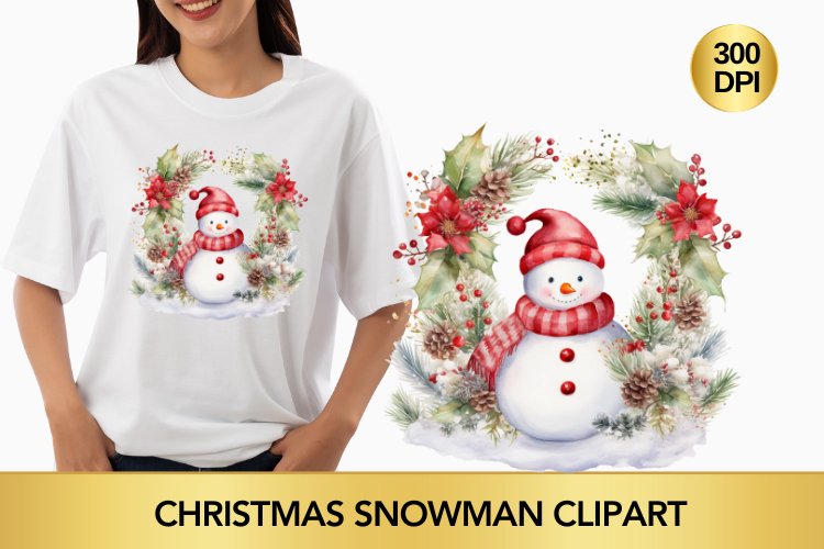 Christmas Watercolor Png Image 6