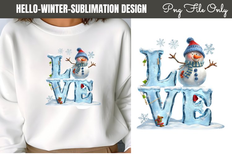 Winter Watercolor Clipart Image 7