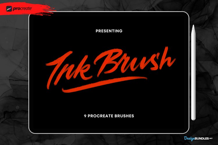 Ink Brush Brushes for Procreate