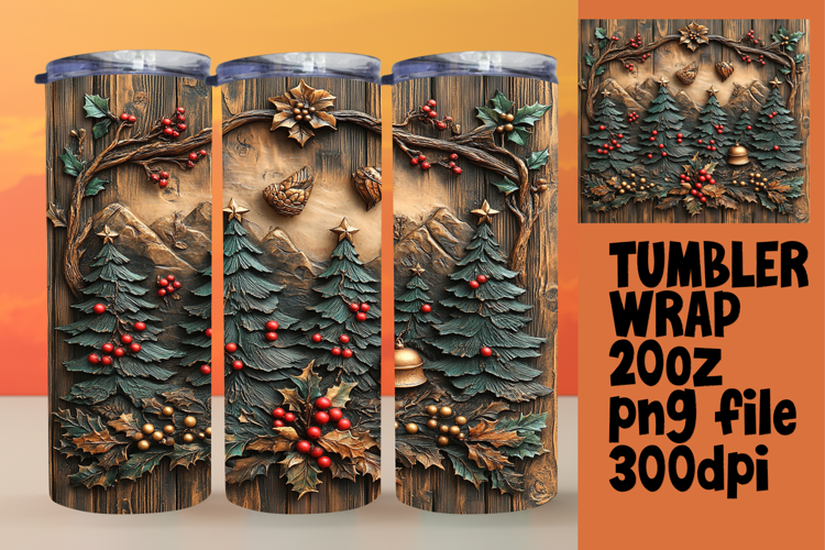 Christmas Tumbler Wrap Image 20