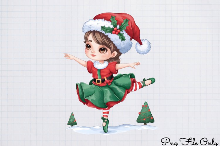 Cute Merry Christmas Clipart Image 16
