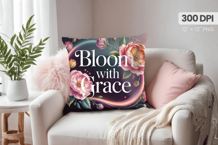 Inspirational Quotes Pillow PNG Motivational PNG Sublimation