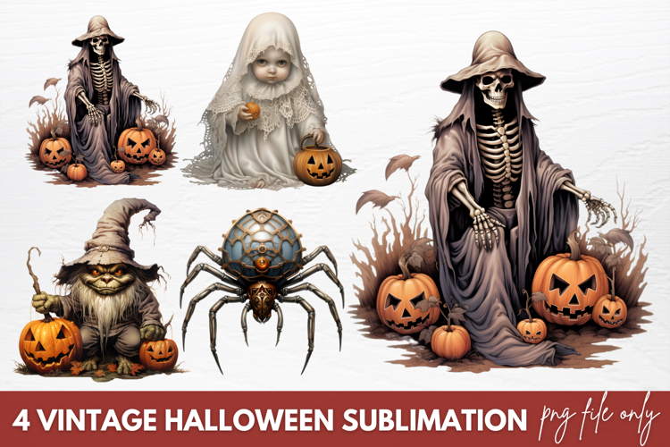 Vintage Halloween Clipart