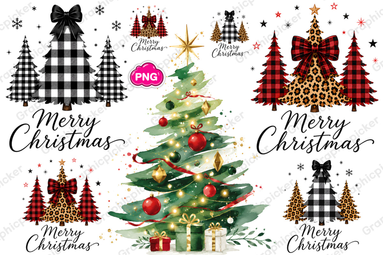 Merry Christmas PNG, Christmas Trees PNG, Christmas Shirt