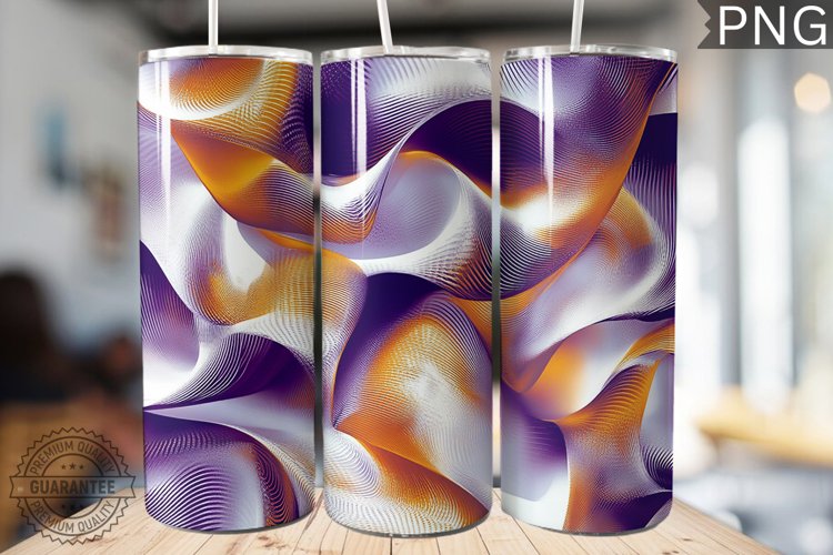 Abstract Pattern Tumbler Warp - High Quality 300 Dpi