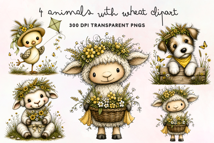 Farmhouse Clipart Image 9