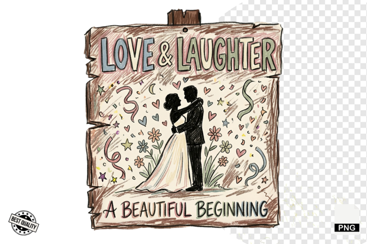 Wedding Day Sign PNG