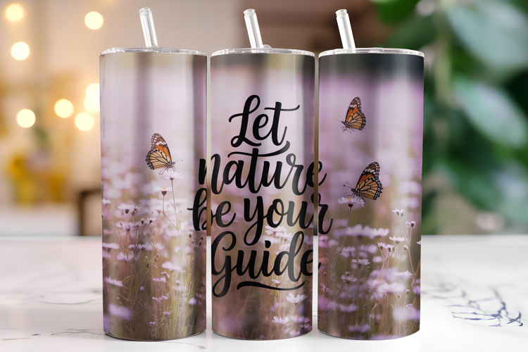 Let nature be your guide Tumbler Wrap | Sublimation