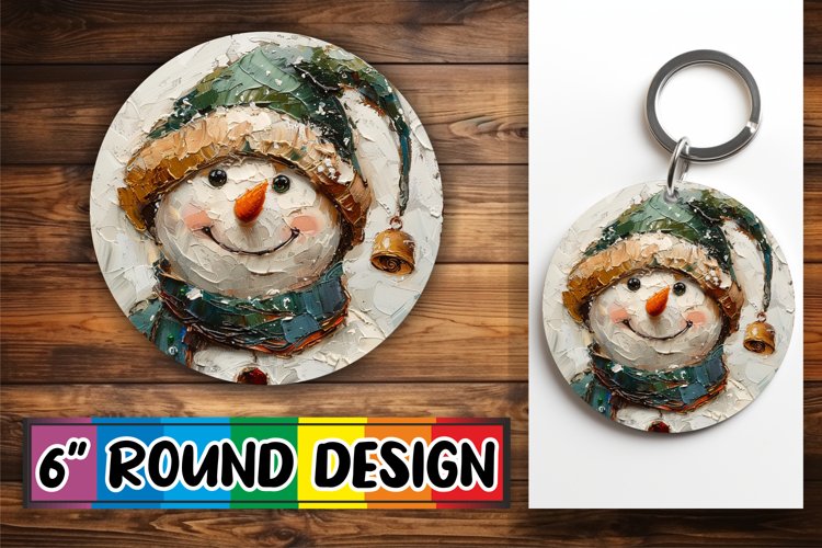 Cute Snowman Clipart Image 5