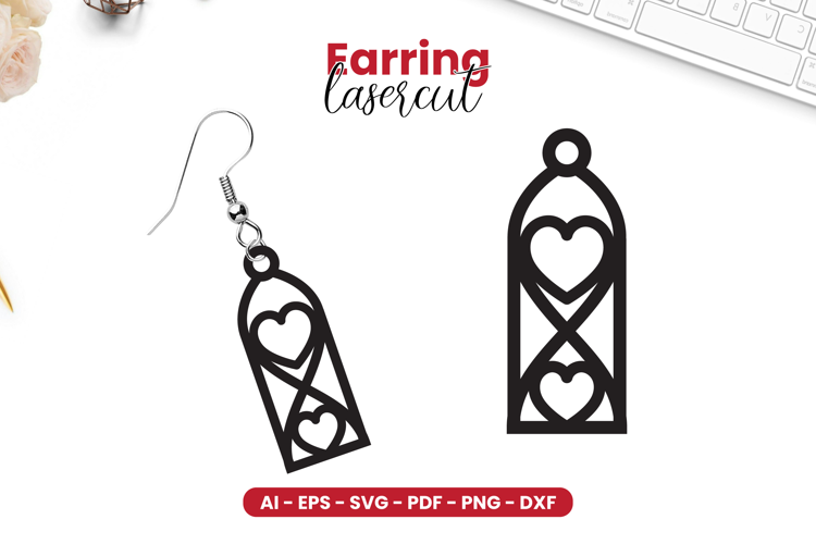 Earring LaserCut - Lasercut File