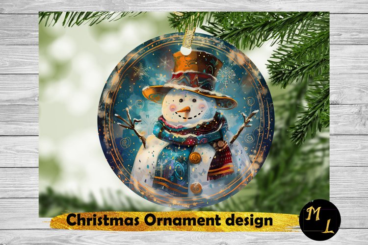 Christmas Ornament Clipart Image 24