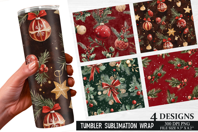 Christmas Tumbler Wrap Image 18