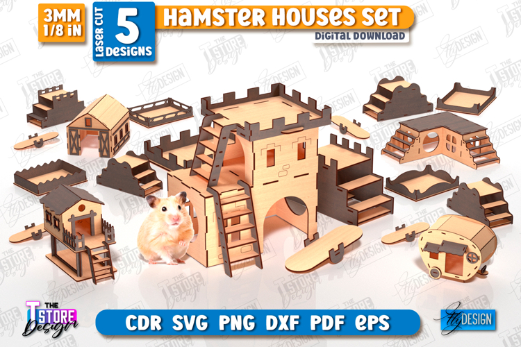 Pets Mega Bundle: 455 Laser Cut Designs for Dogs and Cats example image 1