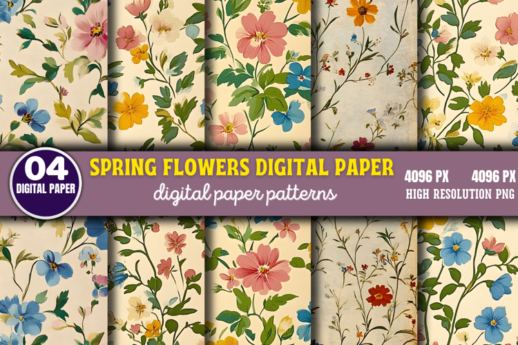 Easter Digital Paper Image 2