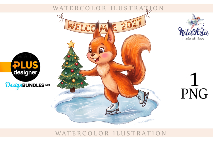 A Festive Christmas Squirrel’s Delight
