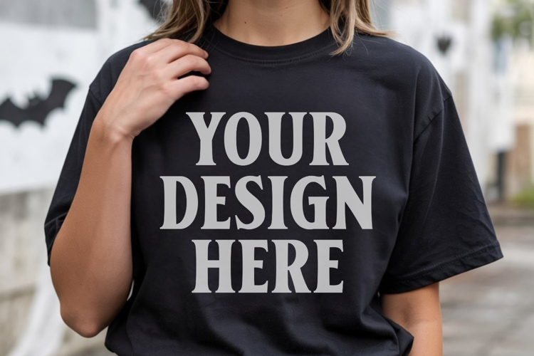 Comfort Colors 1717 Berry TShirt Mockup, CC1717 mockup, Tran