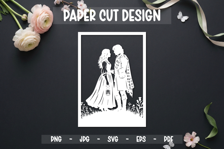 Romantic Couple Silhouette Image 21