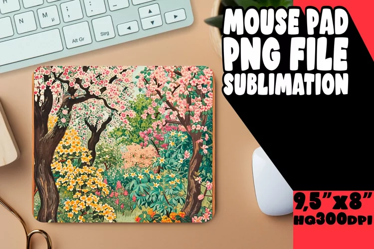 Spring Blossoms: Tree Pattern MBlossom Bloom: Spring Mouse P