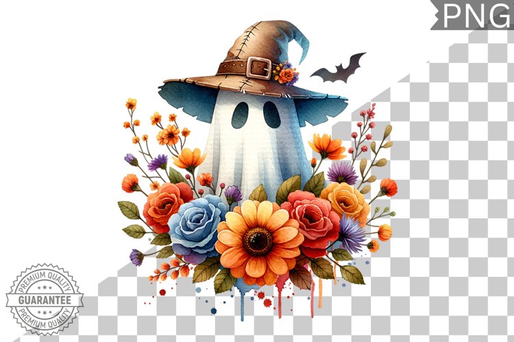 Halloween Ghost Clipart Image 15