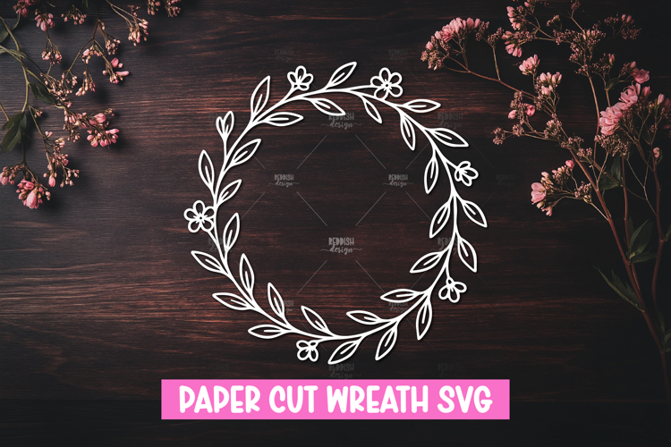 Floral Wreath Svg Image 11