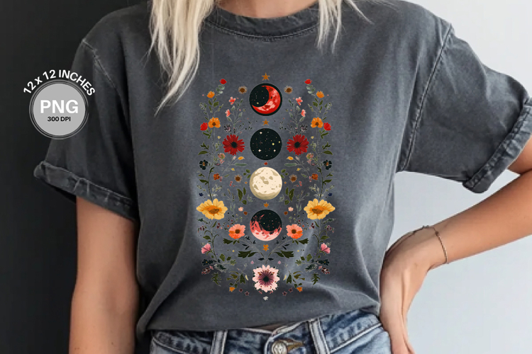 Moon Phases Clipart Image 5