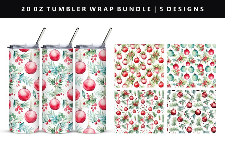 Christmas Tumbler Wrap Image 19